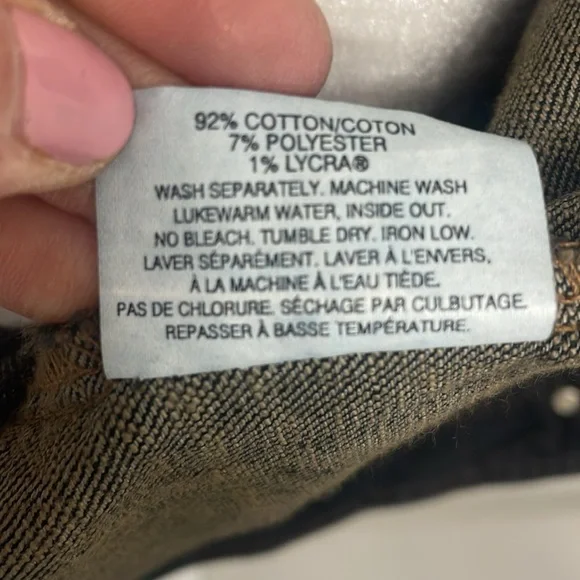 Vintage Tommy Hilfiger Dk Wash Denim Blazer Button Closure Pockets Fitted Size L - Picture 4 of 14